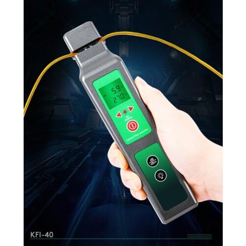 KFI-40 Live Fiber Optical Identifier Komshine Identifying Direction Break Checker FTTH Testing Tool With LED Display
