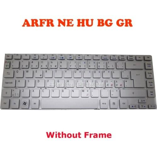 Keyboard For Acer V3-431 V3-471 V3-471G V3-472 V3-472G V3-472 V3-472PG ZQS French Arabic Nordic NE Hungary Bulgaria BG German GR