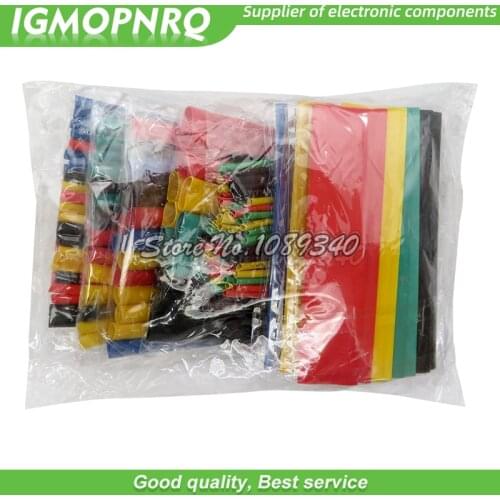 164pcs/Set Heat shrink tube kit Insulation Sleeving termoretractil Polyolefin Shrinking Assorted Heat Shrink Tubing Wire Cable