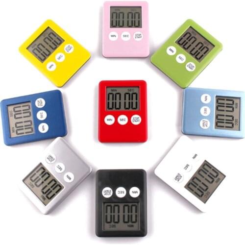 Multifunctional Kitchen Cooking Timer LCD Digital Count Up Countdown Alarm Clock Sport Stopwatch Baking Tool Cocina Accessories