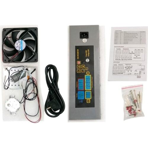 Egg Incubator Controller Set Incubator Spare Parts Controller Accessories for Hatching Chicken Duck Goose(EU Plug)