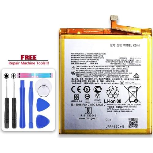 KD40 4000mAh Replacement Battery For Motorola Moto G8 Plus XT2019-1 XT2019-2