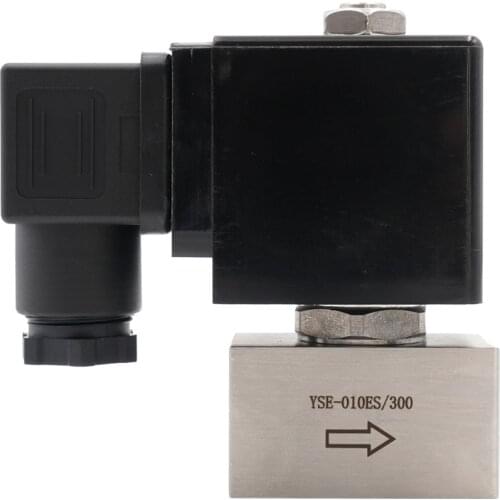 304 Stainless Steel High Pressure Car Wash Solenoid Valve,0~300 Bar Normally closed or Normally open 3/8" Orifice 1-3mm G or NPT