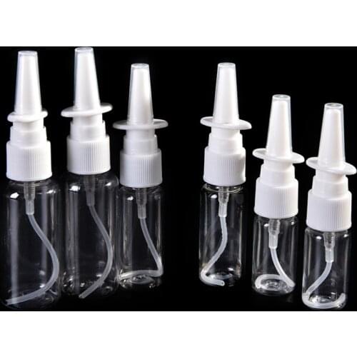 2 Pcs Plastic Water Spray Bottle Medical Spray Bottles Direct Sprayer PET Atomizer Cosmetic Spray Bottle 10ml 20ml 30ml