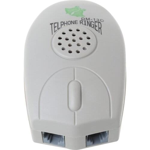 2020 New Amplifier Landline Phone Bell Ringer Extra Loud Telephone Ring For The Old Elder