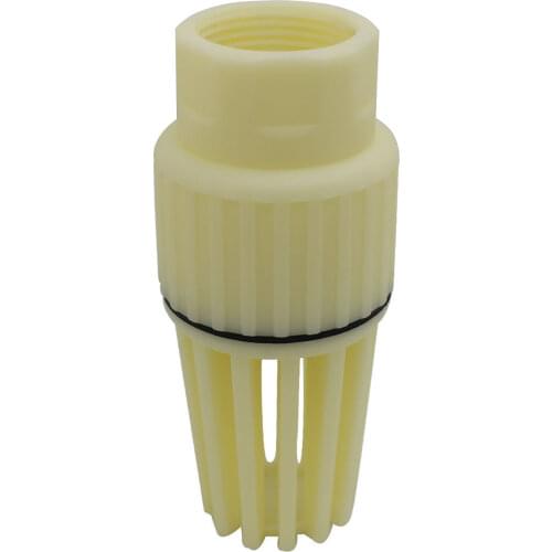 Foot valve strainer pvc check valve anti return non return plastic foot valve filter pool pump well