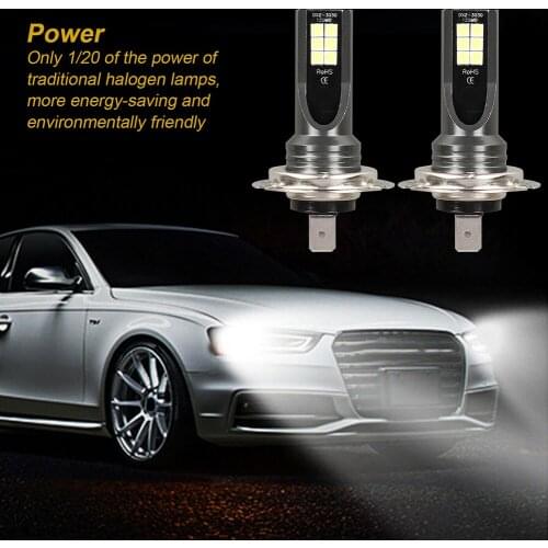 White H7 CAR LED light kits Canbus Bulb Set Error Free H7 LED High quality