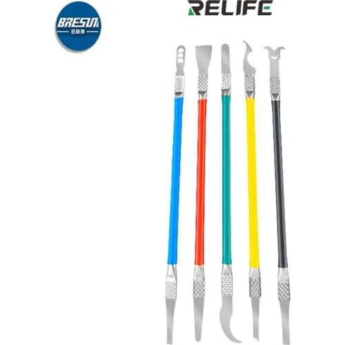RELIFE RL-049B CPU Dedicated Disassembly Set for iphone motherboard chip IC Remove glue Disassemble stick phone repair tools