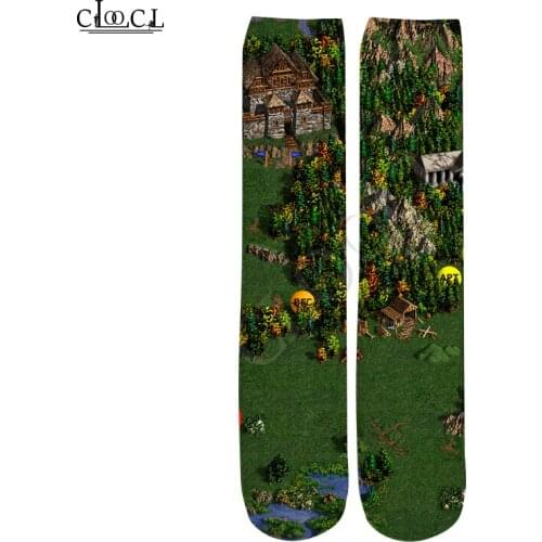 CLOOCL 2021 New Game Heroes of Might & Magic 3D Print Fashion Men Women Unisex Hot Selling Harajuku Korean Straight Socks