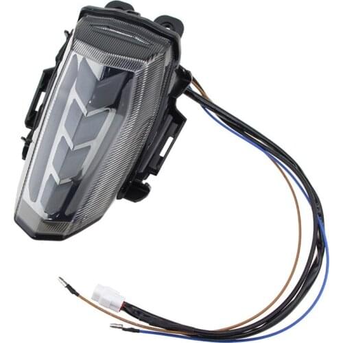 NEW-Motorcycle Integrated LED Tail Light Brake Stop Light Turn Signals for YAMAHA YZF-R15 YZF R15 YZFR15 V3 2017 -2019