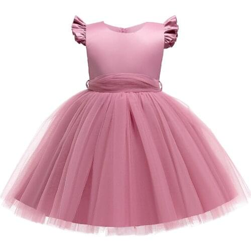 Baby girl dress 3-10 years old dress net gauze tutu princess dress girl party show catwalk dress girl birthday party dress