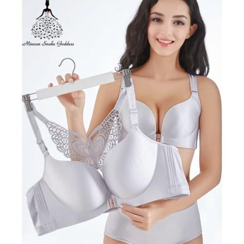 Plus Size Bra Set Seamless Bra And Panties For Women Bras And Underwear Sets Push Up Brassiere Bra Brief Sets Large Size Cup