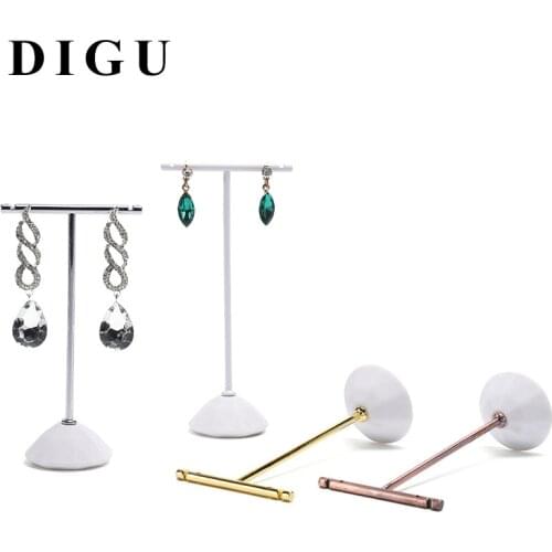 Resin base metal earrings earrings jewelry display stand jewelry display props spot wholesale