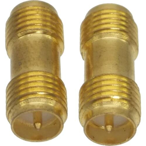 RP-SMA female plug to RP-SMA female Straight RF coaxi adapter connector