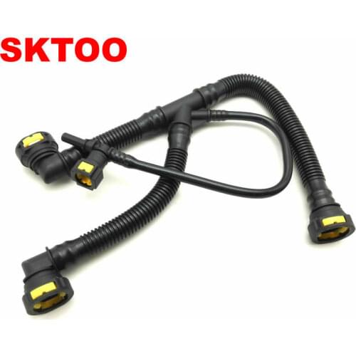 Car Engine Crankcase Breather Hose Pipes For Peugeot 206 207 307 308 408 For Citroen C2 c-quatre 1.6 16V