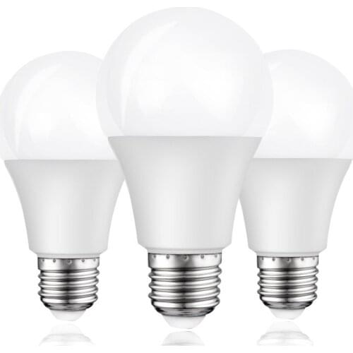 10pcs/lot E27 LED Bulb E14 20W 18W 15W 12W 9W 6W 3W Lampada LED Light AC 220V Bombilla Spotlight Lighting Cold/Warm White Lamp