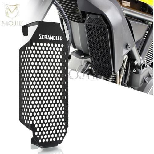 Motorcycle Radiator Guard Grill Oil Cooler Cover For Ducati Scrambler Icon Classic Desert Sled Cafe Racer Mach 2.0 Full Throttle