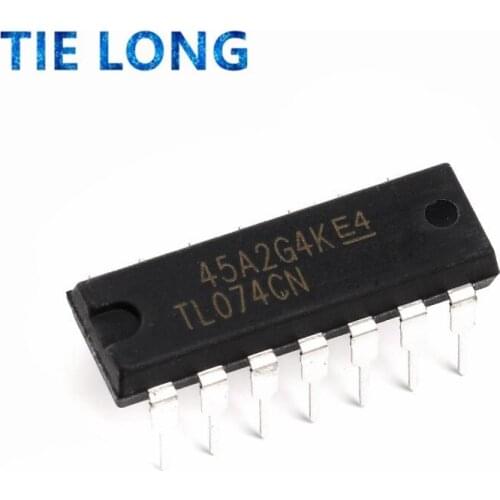 10PCS TL074CN DIP14 TL074 DIP 074CN DIP new and original IC
