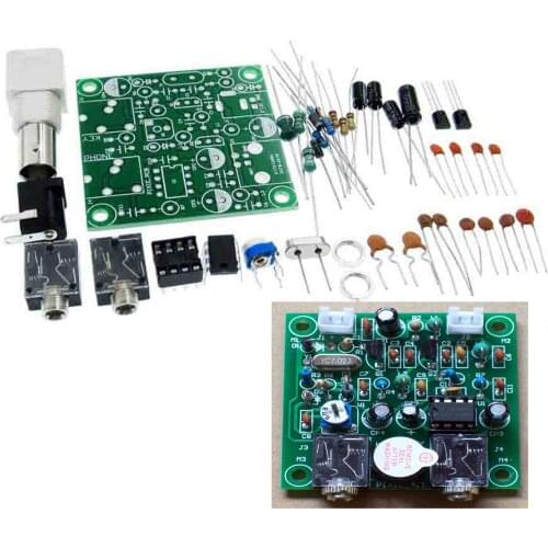 12V Power HAM RADIO 40M CW Shortwave QRP Pixie Transmitter Receiver Module 7.023MHz-7.026MHz For DIY Kit