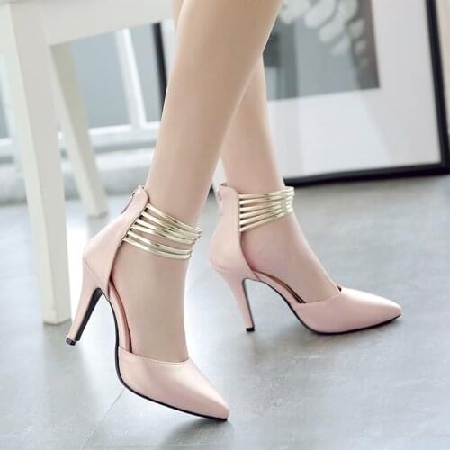 LVABC Women Sandals Sexy High Heels Women Pumps 2018 Women Shoes Gold Summer Sandals Heels Ladies Shoes 31 32 33 37 38 39 40 41