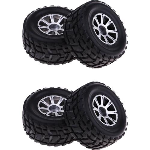 4pcs Remote Control RC Car Tire & Wheel Set for WLtoys A949 A959 A979 Accs