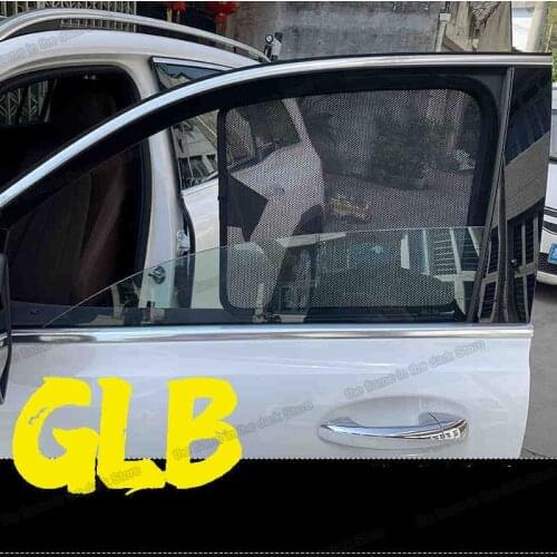 Lsrtw2017 Car Window Sun Shade Curtain Heat Insulation Trum for Mercedes Benz Glb 200 180 250 2019 2020 2021 X247 Accessories
