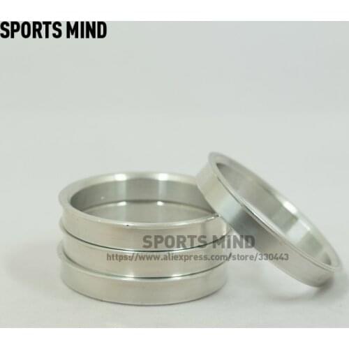 4PCS/lot Car Wheel Hub Centric Rings OD=60.1mm ID=54.1mm Aluminium Alloy Car Wheel Bore Center Collar