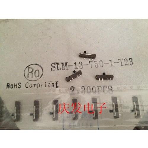 Imported Japanese gods Slide Miniature toggle switch Patch 4 feet 3 files Self reset switch Original