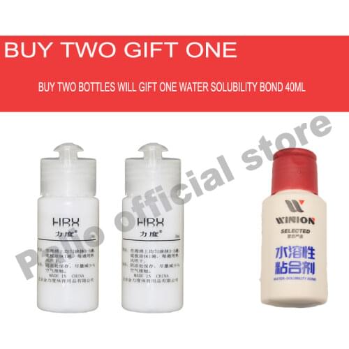 Lidu 30ml inorganic glue water solubility bond adhesive for assemble table tennis rubber and blade to racket ping pong game