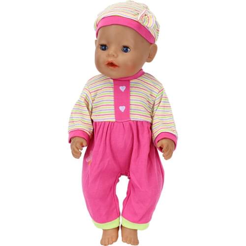 Fashion 3Style Clothes Wear for 43cm baby Doll, Children best Birthday Gift(only sell clothes)
