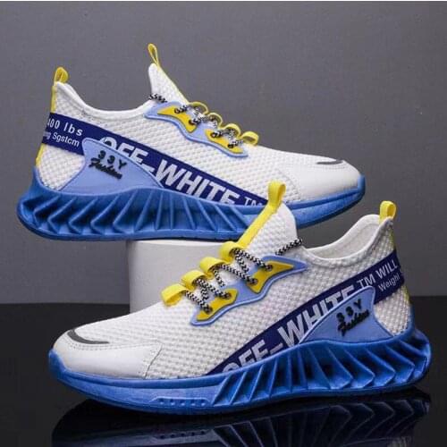 Spring Fashion Mens Sports Shoes Comfortable Casual Mens Shoes Mesh Breathable Running Shoes Beautiful Mens Shoes New