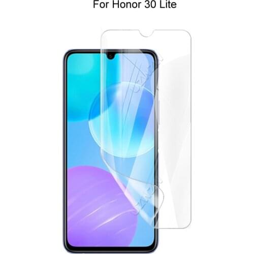 For Honor 30 Lite Full Cover Soft Hydrogel Film Screen Protector