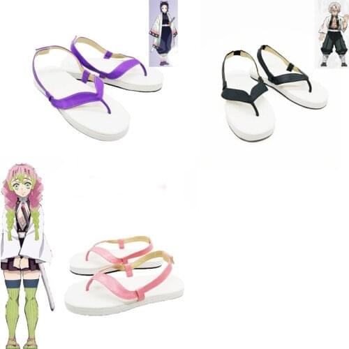 New Anime Demon Slayer: Kimetsu no Yaiba Kanroji Mitsuri Kochou Shinobu Kochou ShinoCosplay Anime boots Fahion Shoes Custom-made