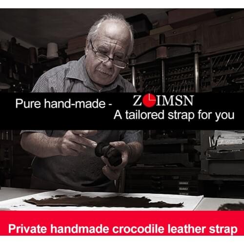 ZLIMSN Privately customized alligator strap