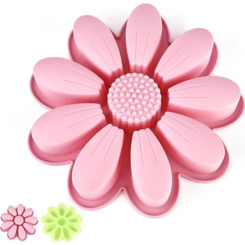 3D Flower Shape Silicone Mold Cake Decorating Tools Cupcake Silicone Mold Chocolate Soap DIY Decor Wedding Decoration Mould