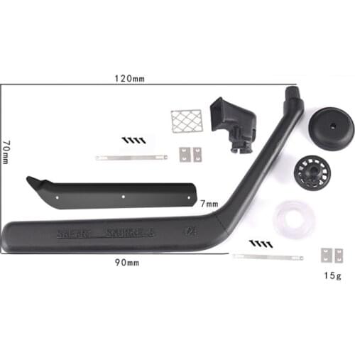 Air Ram Intake Systems Snorkel Kit for Axial SCX10 III AXI03007 JEEP 1:10 RC Car Body Shell Parts