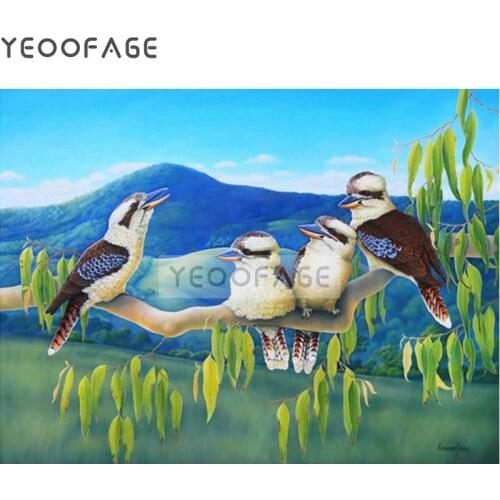 Rhinestone painting crystal Home Decor tree DIY Diamond painting cross stitch kingfisher pattern 5D diamond embroidery picture