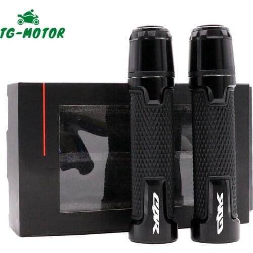 TG-Motor CBR logo Motorcycle Handlebar Handle Grips Bar Ends Slider For HONDA CBR500R CBR500 R CBR 500R CBR 500 R 2013-2020 2021