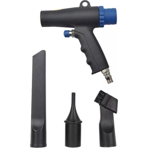 WAERTA 2 In 1 Air Wonder Gun Kit Dual Function Air Vacuum Blow Gun Pneumatic Vacuum Cleaner Kit Air Blow Suction Gun Kit Tools