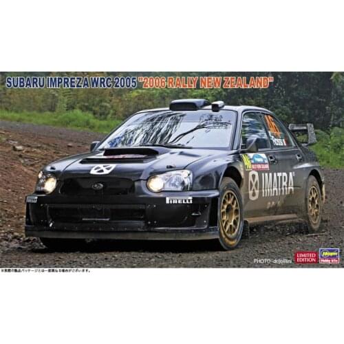 1/24 Hasegawa Plastic Assembly Car Model Subaru IMPREZA WRC 2005 Toy Static Model DIY Assembly Kit #20506