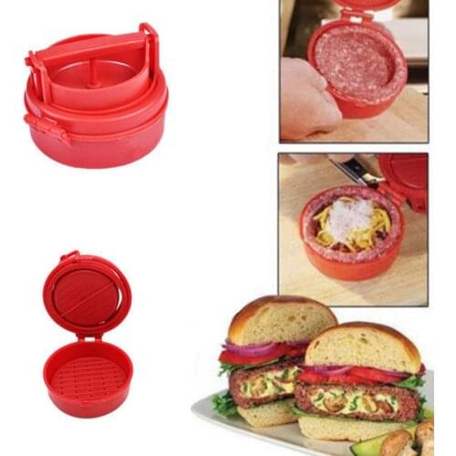Burger Maker Tools Burger Press Patty Stuffed Burger Machine Kitchen Gadgets and Accessories Meat Press Hamburger Mold