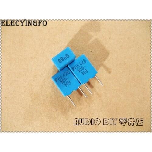 10PCS/50PCS RIFA PHE426 0.068uF 100V 100v0.068uf 2% MKP film capacitor 68nF 683