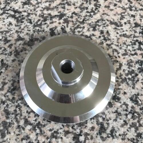 Aluminum Backer Pad 4 inch (100 mm) Polish Pad Holder Back-up Pad Thread M14 M16 or 5/8-11