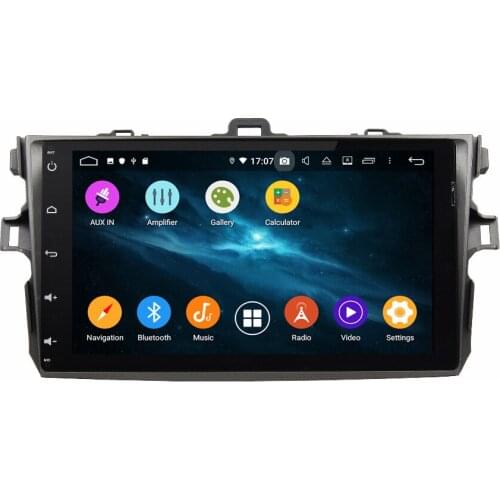 6 Core 9" 2 Din Android 9.0 Car Multimedia Player For Toyota COROLLA 2006-2011 PX6 Without DVD Audio 4G+64G Radio Stereo DSP