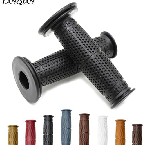 For Honda CB1100 CB 1100 600 F CRF1000L CBF1000 CB600F CBF600SA SA CBR600F Cafe Motorcycle Hand Handle Bar Grips Retro Rubber