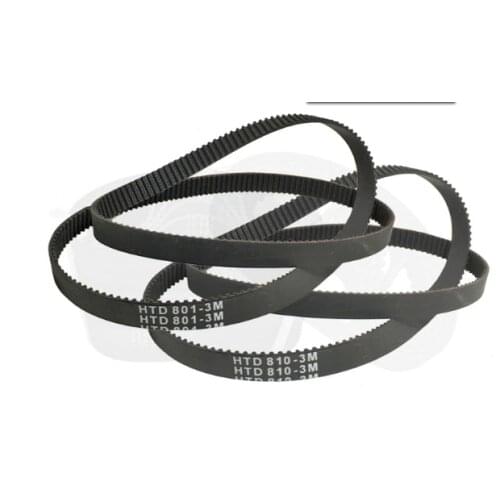 HTD3M-801/804/810/813/825/831/843/885 Rubber timing belt 1pc