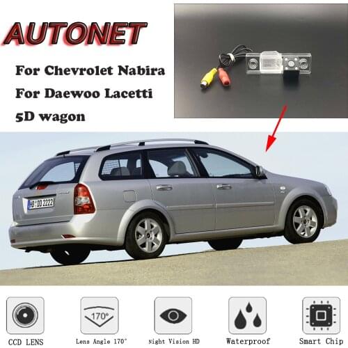 AUTONET HD Night Vision Backup Rear View camera or Bracket For Chevrolet Nabira Daewoo Lacetti 5D wagon /license plate camera
