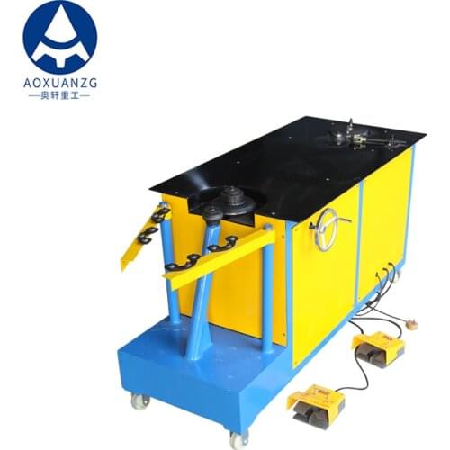 Horizontal Shrimp Bend Elbow Air Pipe Duct Making Machine SB-1250