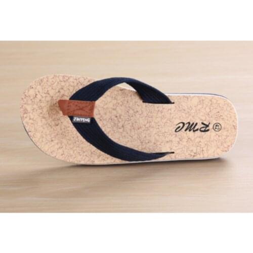 Fashion Men Shoes Outdoor Beach Anti-Slip Male Flip Flop EVA Light Weight Soft Flat Sole Slipper Basic Sandals