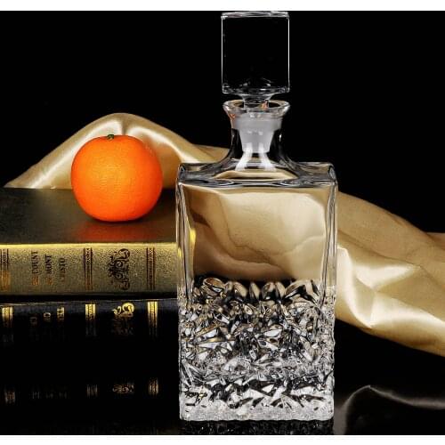 European Enhanced Whisky Glass Decanter Set, Crystal Wine Glass Decanter, Wine bottle, Creative Wine Set, home Wine Flask